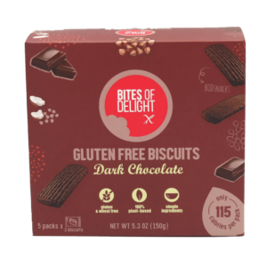Bites Of Delight - Dark Chocolate Biscuits - Gluten Free