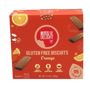 Bites Of Delight - Orange Biscuits - Gluten Free