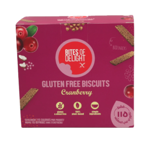 Bites Of Delight - Cranberry Biscuits - Gluten Free