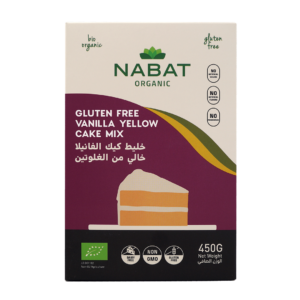 Nabat Gluten Free Vanilla Yellow Cake Mix 450g