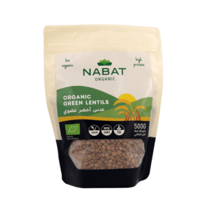 Nabat Green Lentils -Organic