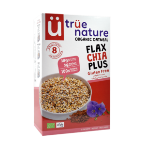 True Nature Oatmeal Flax Chia Gluten Free 8 Packets