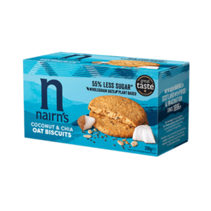 Nairn's Coconut & Chia Oat Biscuis 200g