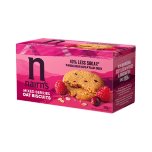 Nairn's Mixed Berries Oat Biscuis 200g