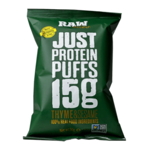 Raw Bites Protein Puffs Thyme & Sesame