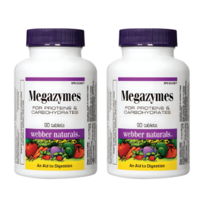 Webber Megazymes Pack of Two (180 tablets)