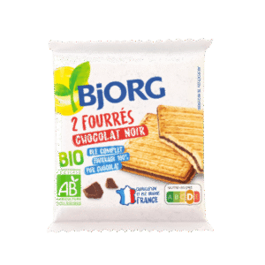 Bjorg Dark Chocolate Filled Cookies